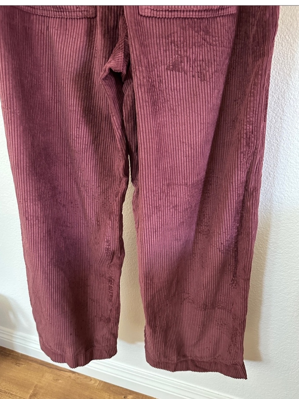 American Eagle NEW Stretch Corduroy Low-Rise Baggy Wide-Leé Pant - Picture 10 of 16